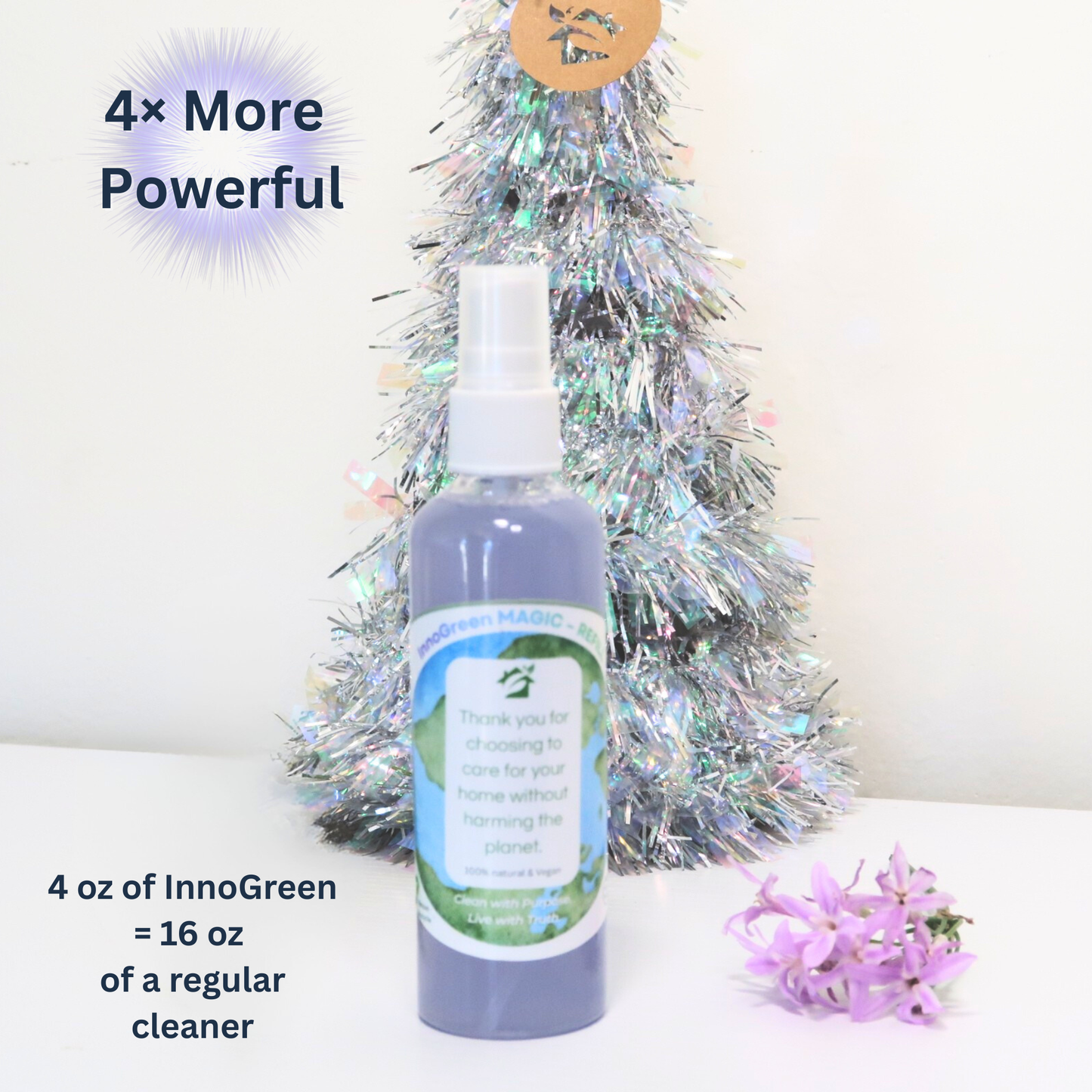 InnoGreen Magic – EcoCleaning Multi-Purpose Cleaner | 100+ Uses (4oz / 120ml)