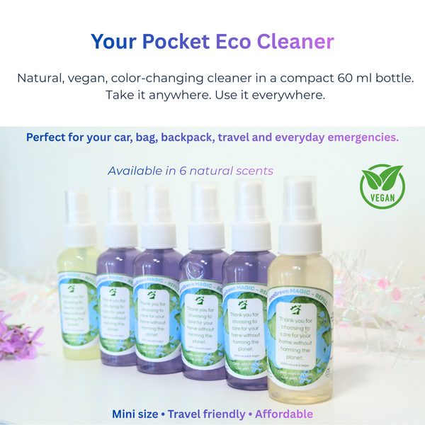 InnoGreen Magic – Aromatherapy Pocket Kit | 6×60ml Mini EcoCleaning Collection