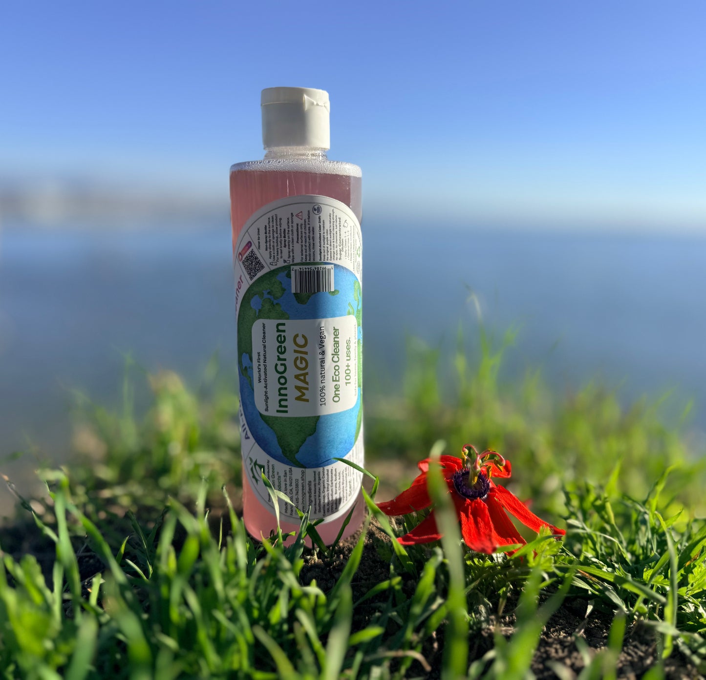 InnoGreen Magic – EcoCleaning Multi-Purpose Cleaner | 100+ Uses (16oz / 473ml)