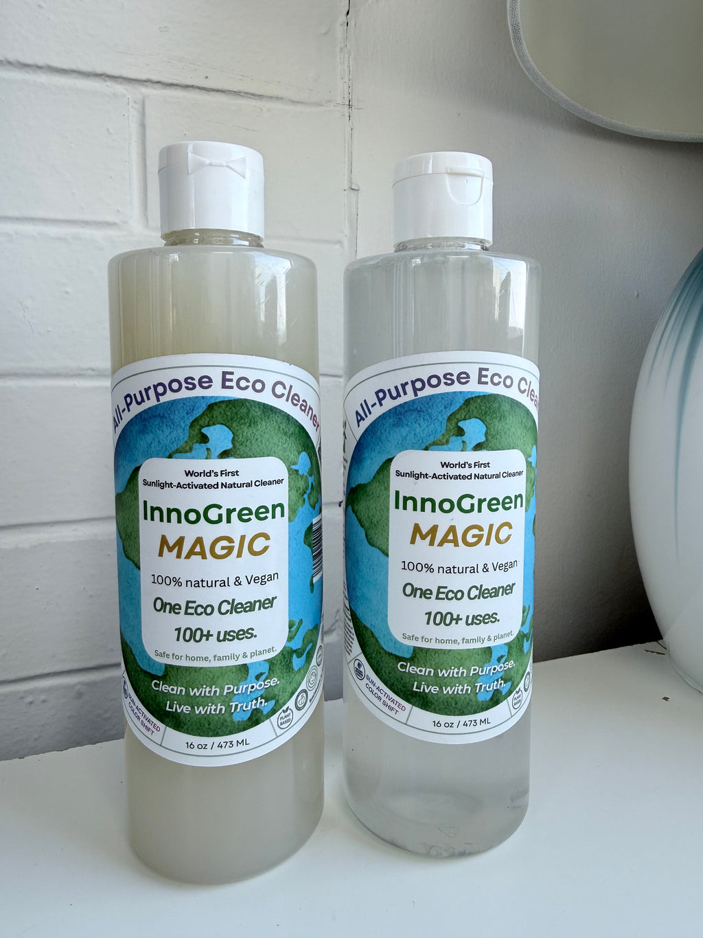 InnoGreen Magic – EcoCleaning Multi-Purpose Cleaner (Non Color Version) | 100+ Uses (16oz / 473ml)
