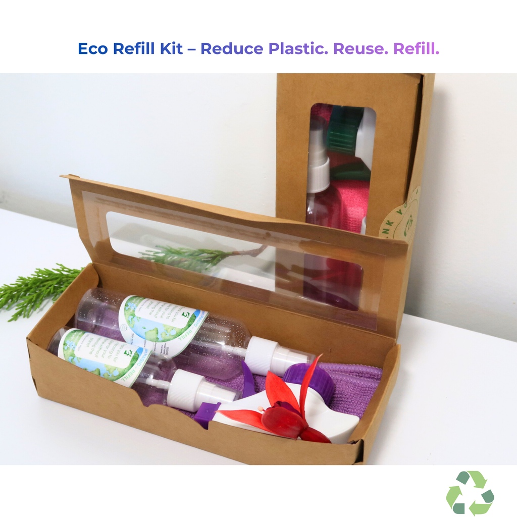 InnoGreen Magic – Refill Pro Kit | EcoCleaning Complete System (120ml + 60ml + Spray + Towel)